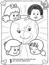 Coloring Derechos Pages Equality Para Los Deberes Colorear Ninos Preschool Picasa Benavides Bernal Lucia Laura Igualdad Kids Primaria Web Albums sketch template