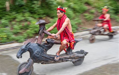 Tribesman Of The Igorot Tribe From The Philipines Ride Incredible Hand