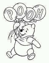 Pooh Winnie Coloring Pages Classic Colouring Library Clipart sketch template