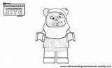 Ewok Coloring Wars Star Pages Lego Clipart Colouring Popular Library Coloringhome sketch template