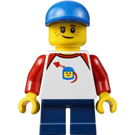 lego city people pack boy met blauw cap minifigure brick owl lego