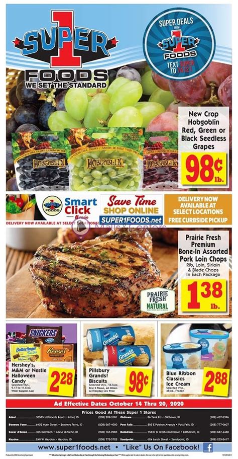 super  foods weekly ad sales flyers specials mallscenters