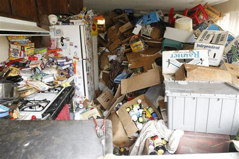 infamous hoarder house falls  clean  crew  san diego union tribune