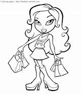 Coloring Pages Cool Girls Kids Bratz Girl Printable Baby Color Dolls Colouring Really Cheerleading Spy Ages Miss Boys Sheets Fashion sketch template