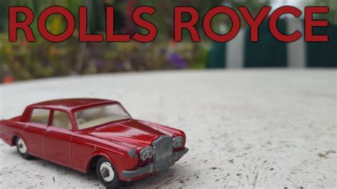 matchbox lesney  rolls royce silver shadow review