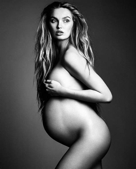 Romee Strijd Nude Pregnant By Philippe Vogelenzang 7