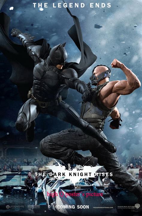 New Hyper Detailed The Dark Knight Rises Promo Posters