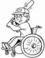 Discapacitados Wheelchair Beperking Kleurplaten Kleurplaat Discapacidad Rolstoel Personas Honkbal Ninos Kinderen Behinderungen Handicap Behinderte Disabilities Discapacitado Trabajando Niños Handicape Colorier sketch template
