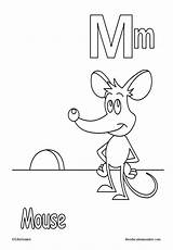 Alphabet Letter Edumonitor Preschool Coloring Pages sketch template