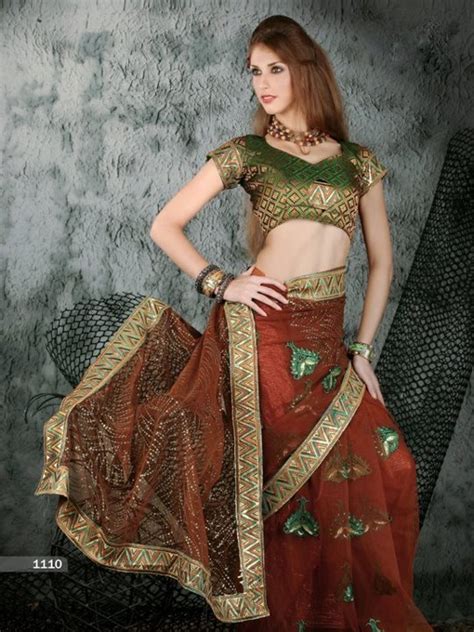Indian Bollywood Designer Embroiderey Wedding Bridal Saree Sari Ch 1110