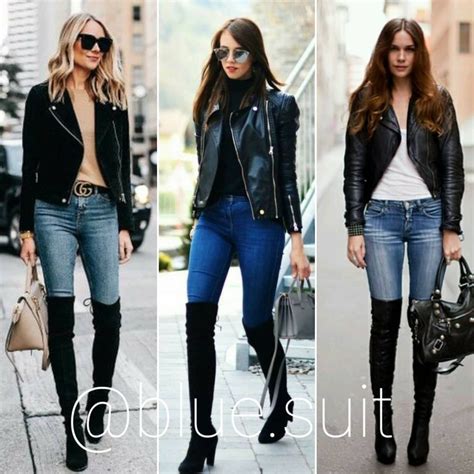 wear   knee boots classy trendy daily outfits