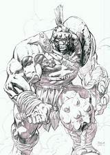 Hulk Gladiator Superherohype Anubis Greats sketch template