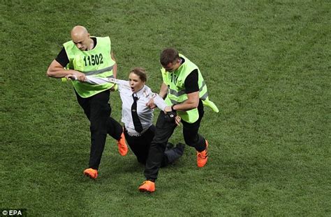 world cup final stewards face disciplinary measures over pussy riot