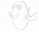 Dory Fish Coloring Pages Another sketch template
