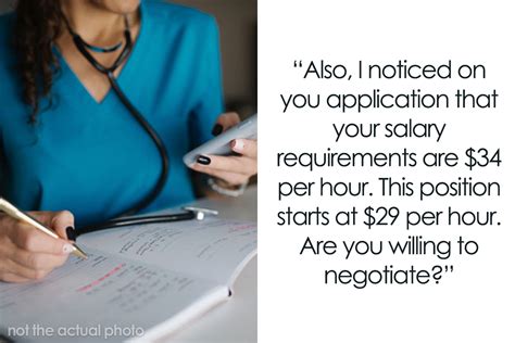 job recruiter gives this nurse an opportunity to negotiate turns out