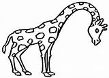 Girafe Enfants Savanna Kidsartncraft sketch template