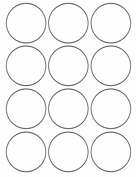 circle template printable
