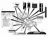 Gravely 2048 20hp Briggs Zt Stratton Mower sketch template