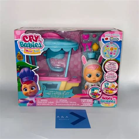 cry babies magic tears coneys bakery cart playset   accessories