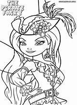 Fairy Pirate Coloring Pages Colorings sketch template