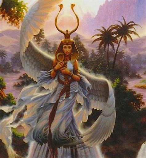 Goddess Isis Journeying To The Goddess