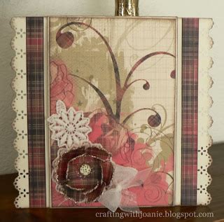 crafting  joanie center card