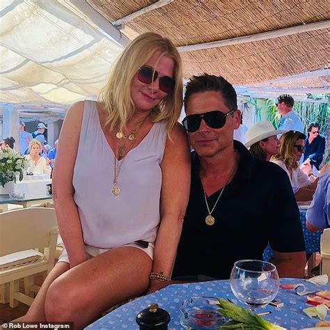 Rob Lowe Shares Lunch With His Love Bug Wife Sheryl Berkoff As They