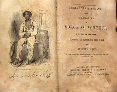 [close Reading] In The Margins Of Twelve Years A Slave By Mary Niall