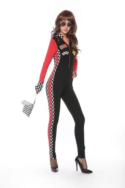 Buy Long Sleeve Sexy Uniforms Race Car Driver