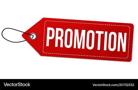promotion label  price tag royalty  vector image