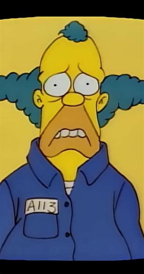 simpsons krusty  busted tv episode