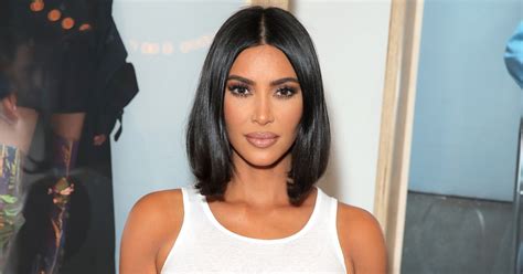 kim kardashian dyes hair frosted brown for summer