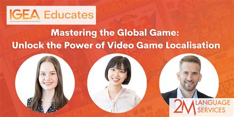 mastering  global game unlock  power  video game localisation