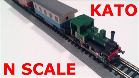 Kato 10 500 N Scale Model Train Set Locomotive Steam Engine And Passenger