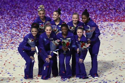 the u s women s gymnastics team was announced and it s