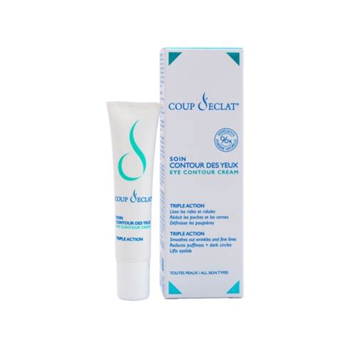 soin contour des yeux triple action lisse reduit  defroisse rides poches cernes  paupieres