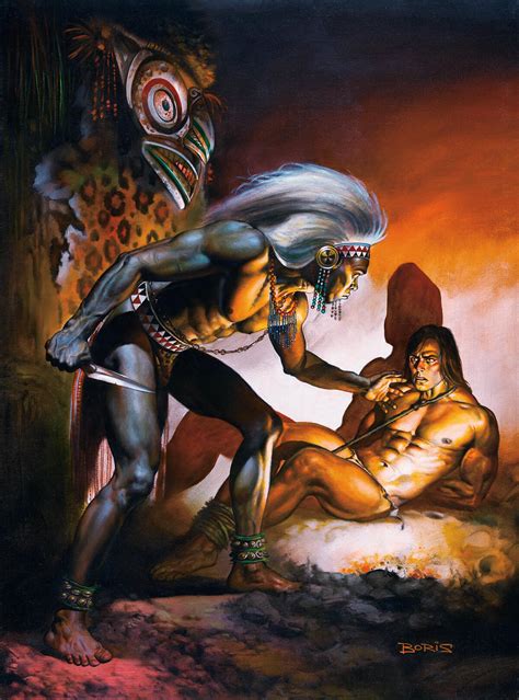 Tarzan Covers By Neal Adams And Boris Vallejo Catspaw