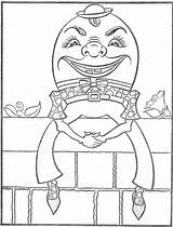 Dumpty Humpty Coloring Pages Book Vintage Printable Clipart Library Print Cartoons Line Popular Color Paint Getdrawings Coloringhome Getcolorings Head sketch template
