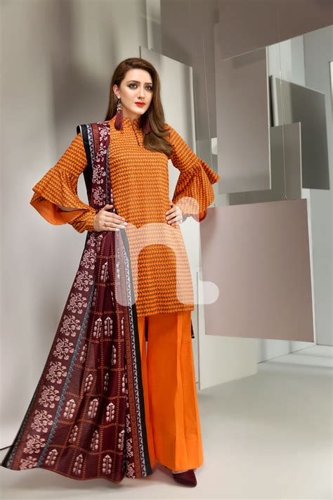nishat linen winter dresses collection 2018 2019 stitched