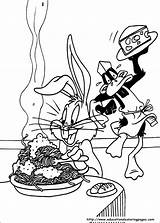 Bugs Bunny Coloring Daffy Duck Pages Spaghetti Printable Books Para Ausmalbilder Book Coloriage Kids Colorear Dibujos Cartoons Colorare Info Desenhos sketch template