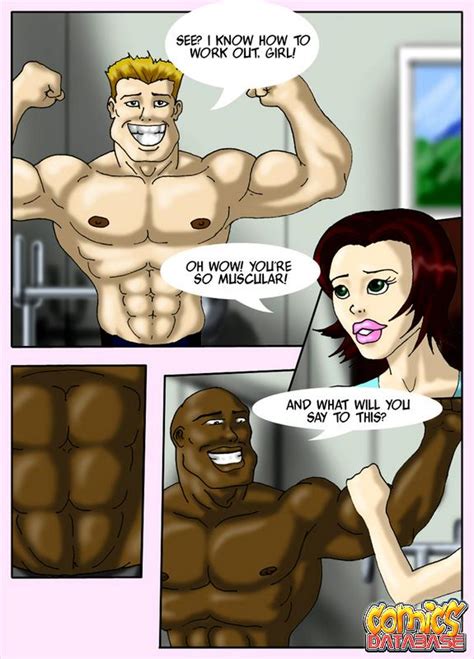 redheaded comics bitch sucking two muscle men`s cocks in the gym asian porn movies
