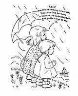 Coloring Pages Nursery Rhymes Kids Rain Rhyme Showers April Printable Mother Nature Color Goose Spring Bring May Flowers Honkingdonkey Classic sketch template