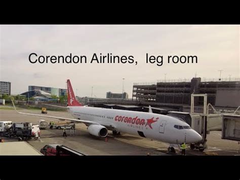corendon airlines flight manchester  dalaman leg room seats youtube