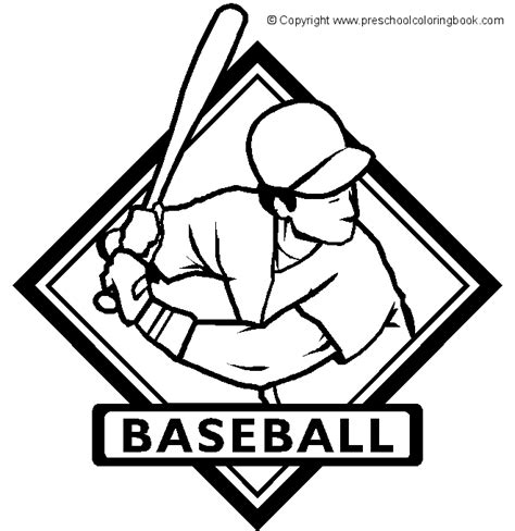 coloring pages  kids baseball coloring pages
