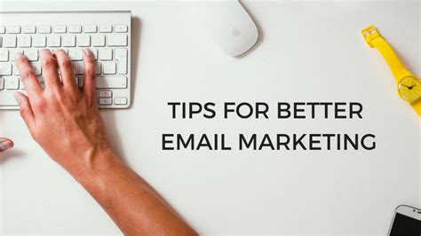 tips  effective email marketing