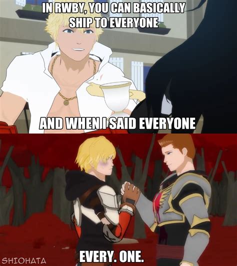[shipping intensifies] rwby know your meme