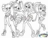 Monster Coloring High Pages Dance Dolls Class Printable School Characters Musical Coloring99 Colouring Da Print Popular Colorare Kids Pencil sketch template