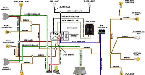 eb headlight switch wiring diagram early bronco build list