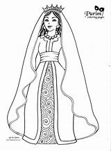 Esther Purim Coloring Pages Queen Just Sheets Another Pretty Face Haman sketch template