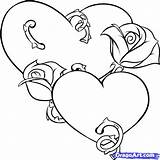 Coloring Pages Broken Heart Hearts Print Color Getcolorings Printable sketch template